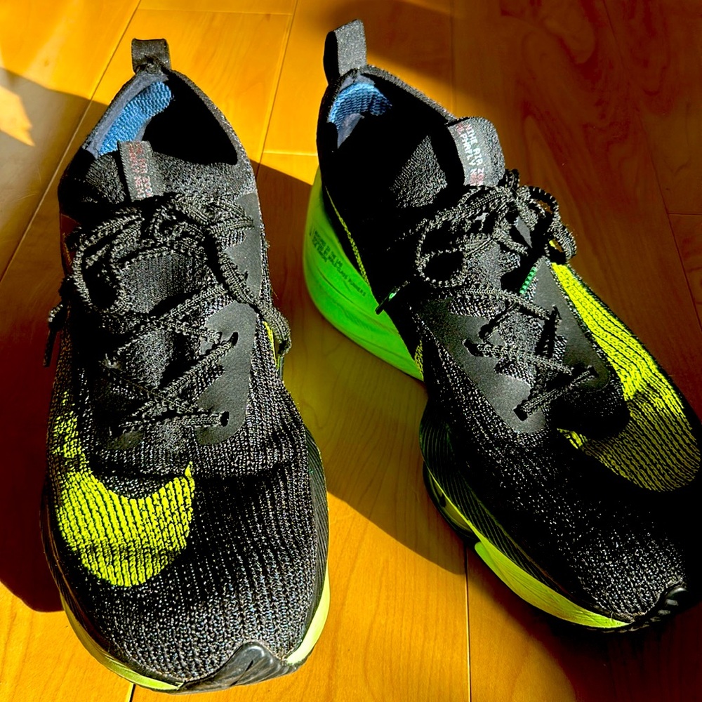 Nike Air Zoom Alphafly Next% ‘Lime Blast’ Running Shoes US9/27cm